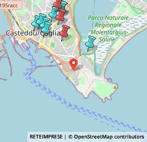 Mappa Via Piero Schiavazzi, 09126 Cagliari CA, Italia (2.83364)