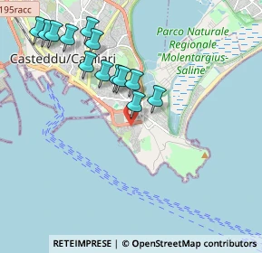 Mappa Via Piero Schiavazzi, 09126 Cagliari CA, Italia (2.21385)