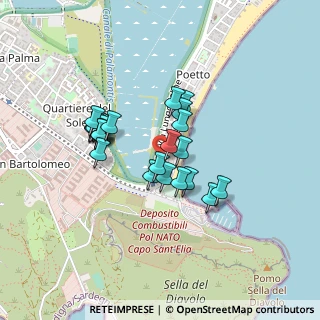 Mappa Via Capri, 09126 Cagliari CA, Italia (0.38)