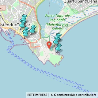 Mappa VIA POETTO, 09126 Cagliari CA, Italia (2.11)