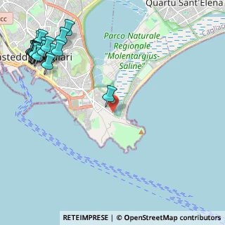 Mappa VIA POETTO, 09126 Cagliari CA, Italia (3.616)