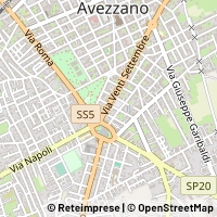 Térkép Avezzano
