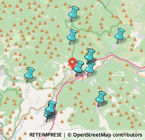 Mappa Strada Regionale, 00029 Vicovaro RM, Italia (4.132)