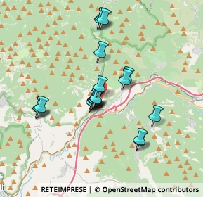 Mappa Strada Regionale, 00029 Vicovaro RM, Italia (3.198)