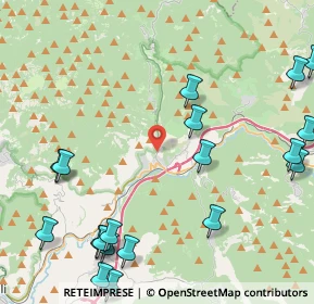 Mappa Strada Regionale, 00029 Vicovaro RM, Italia (6.3795)