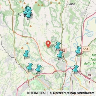 Mappa Via Madignano, 00188 Roma RM, Italia (5.96429)