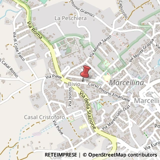 Mappa Corso Vittorio Emanuele, 31, 00010 Marcellina, Roma (Lazio)