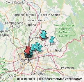 Mappa Via Bologna, 00013 Mentana RM, Italia (11.992)