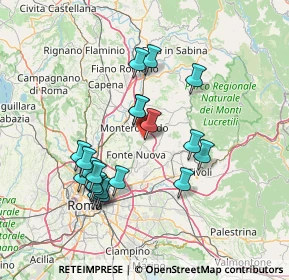 Mappa Via Bologna, 00013 Mentana RM, Italia (14.515)