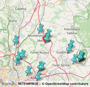 Mappa Via Bologna, 00013 Mentana RM, Italia (10.768)