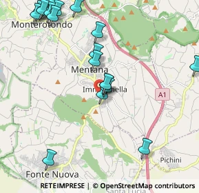 Mappa Via Bologna, 00013 Mentana RM, Italia (2.723)