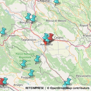 Mappa Via delle Cave, 67051 Avezzano AQ, Italia (24.622)