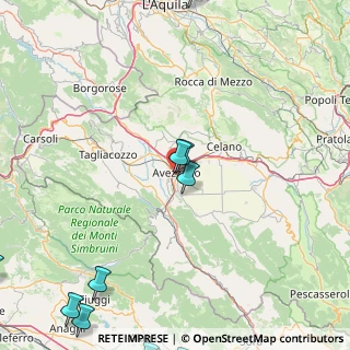 Mappa Via Roma, 67015 Avezzano AQ, Italia (34.72733)