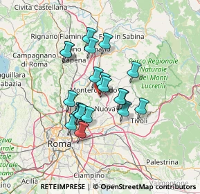 Mappa Via del Casale, 00013 Mentana RM, Italia (11.2245)