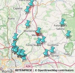 Mappa Via del Casale, 00013 Mentana RM, Italia (10.235)