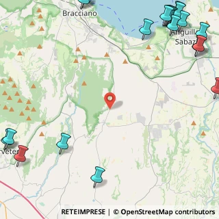 Mappa Via di Castel Campanile, 00054 Anguillara Sabazia RM, Italia (8.2685)
