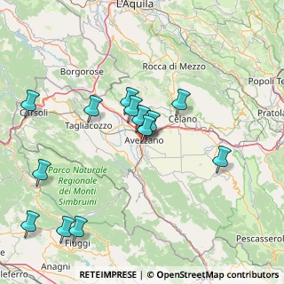 Mappa Via America, 67051 Avezzano AQ, Italia (17.54)