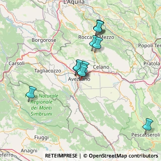 Mappa Via Niccolò Paganini, 67051 Avezzano AQ, Italia (13.6675)