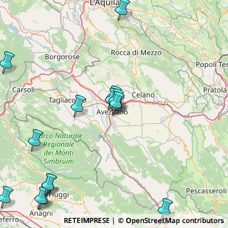 Mappa Via Niccolò Paganini, 67051 Avezzano AQ, Italia (24.58529)