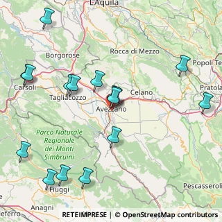 Mappa Via Fucino, 67051 Avezzano AQ, Italia (20.38438)