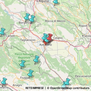 Mappa Via Fucino, 67051 Avezzano AQ, Italia (22.94571)