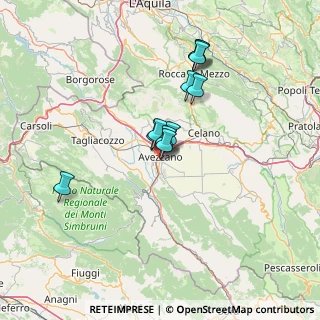 Mappa Via Fucino, 67051 Avezzano AQ, Italia (11.4)