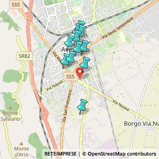 Mappa Via Fucino, 67051 Avezzano AQ, Italia (0.81182)
