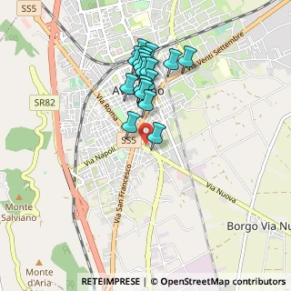 Mappa Via Fucino, 67051 Avezzano AQ, Italia (0.84278)
