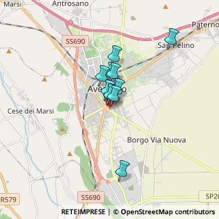 Mappa Via Fucino, 67051 Avezzano AQ, Italia (1.15273)