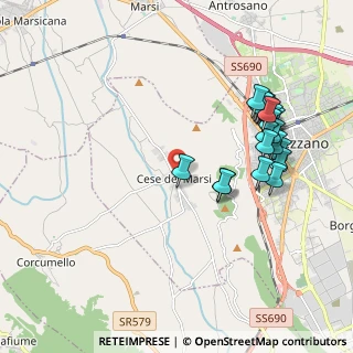 Mappa Via Giovanni Pascoli, 67051 Avezzano AQ, Italia (2.199)