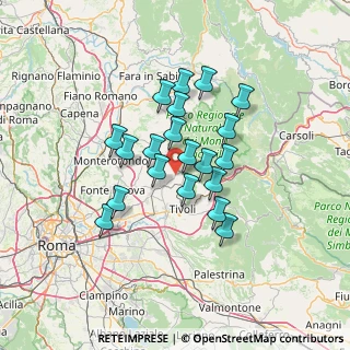 Mappa Strada Provinciale, 00010 Guidonia Montecelio RM, Italia (11.269)