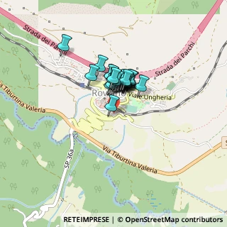 Mappa Via delle Vaschette, 00027 Roviano RM, Italia (0.26087)