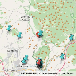 Mappa Via Isonzo, 00010 Marcellina RM, Italia (6.3185)