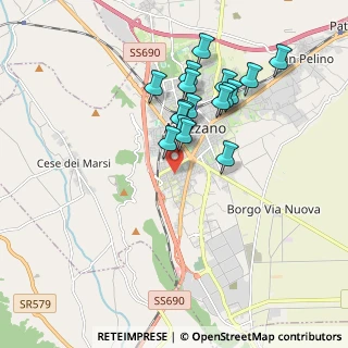Mappa Via Querceto, 67051 Avezzano AQ, Italia (1.71588)