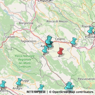 Mappa Via Vicenne, 67051 Avezzano AQ, Italia (26.7555)