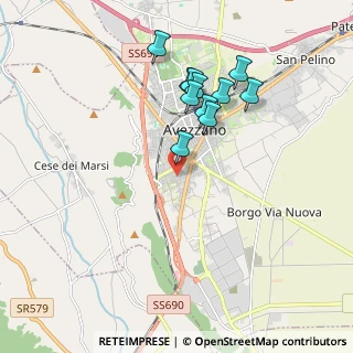 Mappa Via Elvezia, 67051 Avezzano AQ, Italia (1.81364)