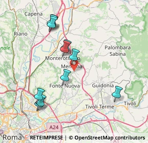 Mappa Via Milano, 00013 Mentana RM, Italia (8.30727)