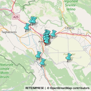 Mappa Via Ferrante Aporti, 67051 Avezzano AQ, Italia (4.65938)