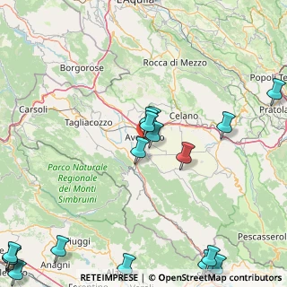 Mappa Via Luigi Gallo, 67051 Avezzano AQ, Italia (27.38833)