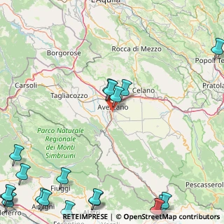Mappa Via Luigi Gallo, 67051 Avezzano AQ, Italia (31.596)