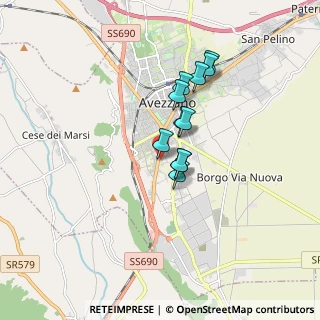 Mappa Via Luigi Gallo, 67051 Avezzano AQ, Italia (1.29636)