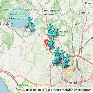 Mappa Strada D, 00123 Roma RM, Italia (6.775)