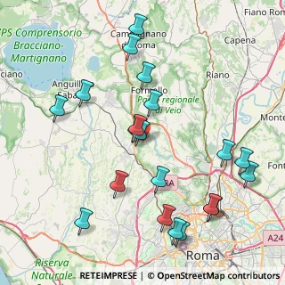 Mappa Via della mola di, 00100 Isola Farnese RM, Italia (9.508)