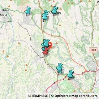 Mappa Via della mola di, 00100 Isola Farnese RM, Italia (4.35867)