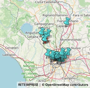 Mappa 00100 Isola Farnese RM, Italia (12.4545)