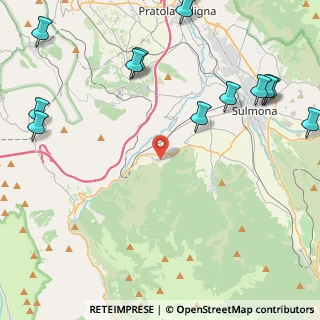 Mappa Corso Vittorio Emanuele III, 67030 Bugnara AQ, Italia (6.54)