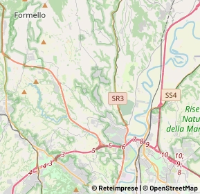 Mappa Via di Valle Muricana, 00188 Roma RM, Italia (8.9335)
