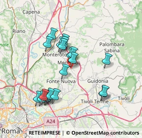 Mappa Via Valle Chiara, 00013 Mentana RM, Italia (7.061)