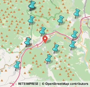 Mappa Strada Delle Roscelle, 00020 Saracinesco RM, Italia (4.80643)