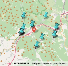 Mappa Strada Delle Roscelle, 00020 Saracinesco RM, Italia (3.626)